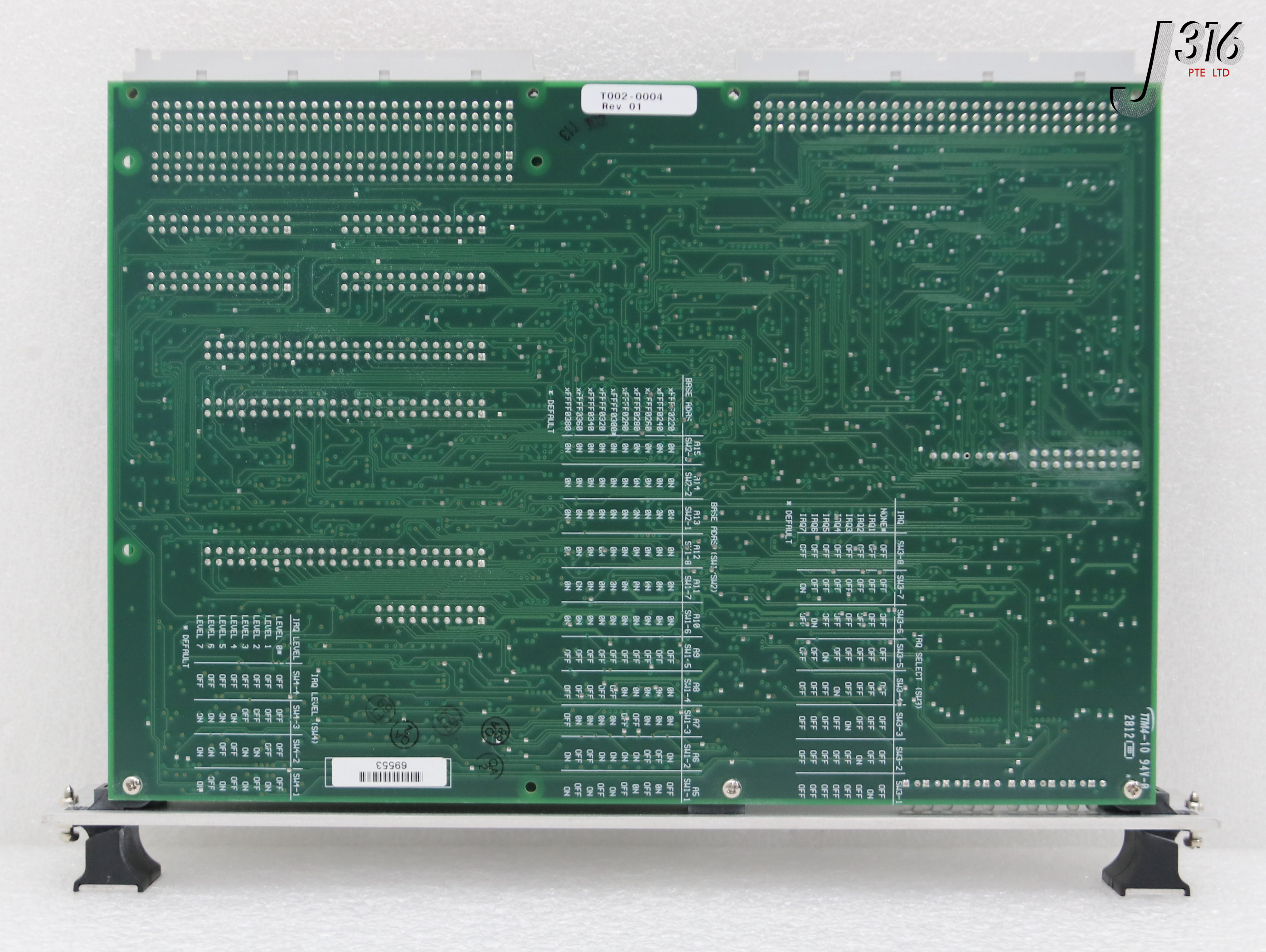 36485 APPLIED MATERIALS PCB, MOTION CTLR, V6U/DSP (WORKING) 0190